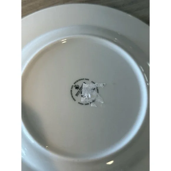 ROYAL DOULTON STUDIO PROVENCE PLAID 2 DINNER & 1 SALAD PLATE As Is - Picture 11 of 13